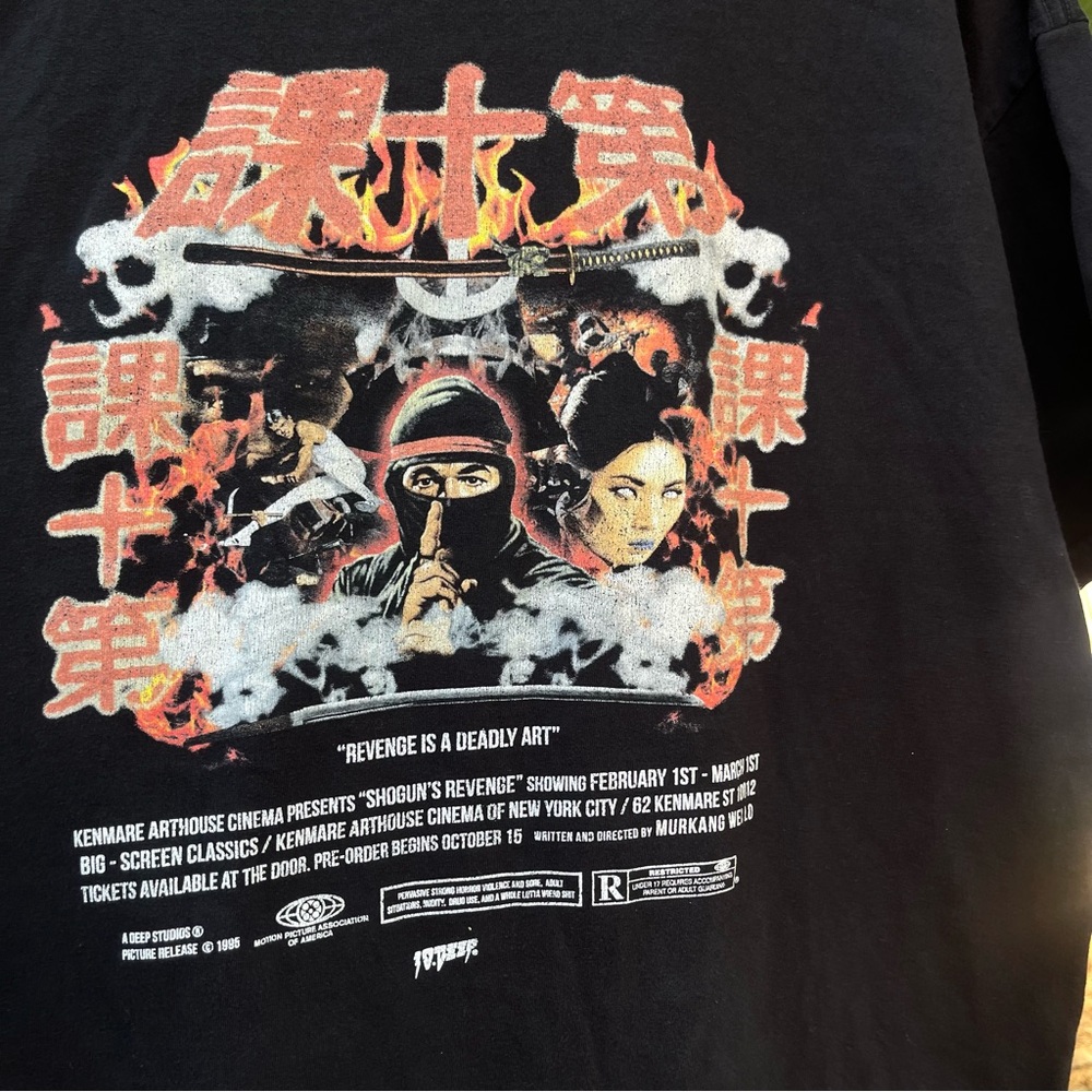 Limited Edition 10.Deep “Shogun’s Revenge” Graphic Tee. - Picture 7 of 10